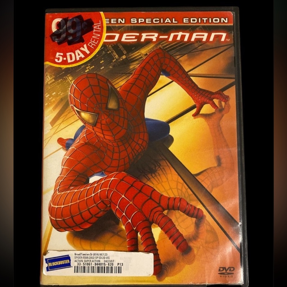 Spider-Man DVD